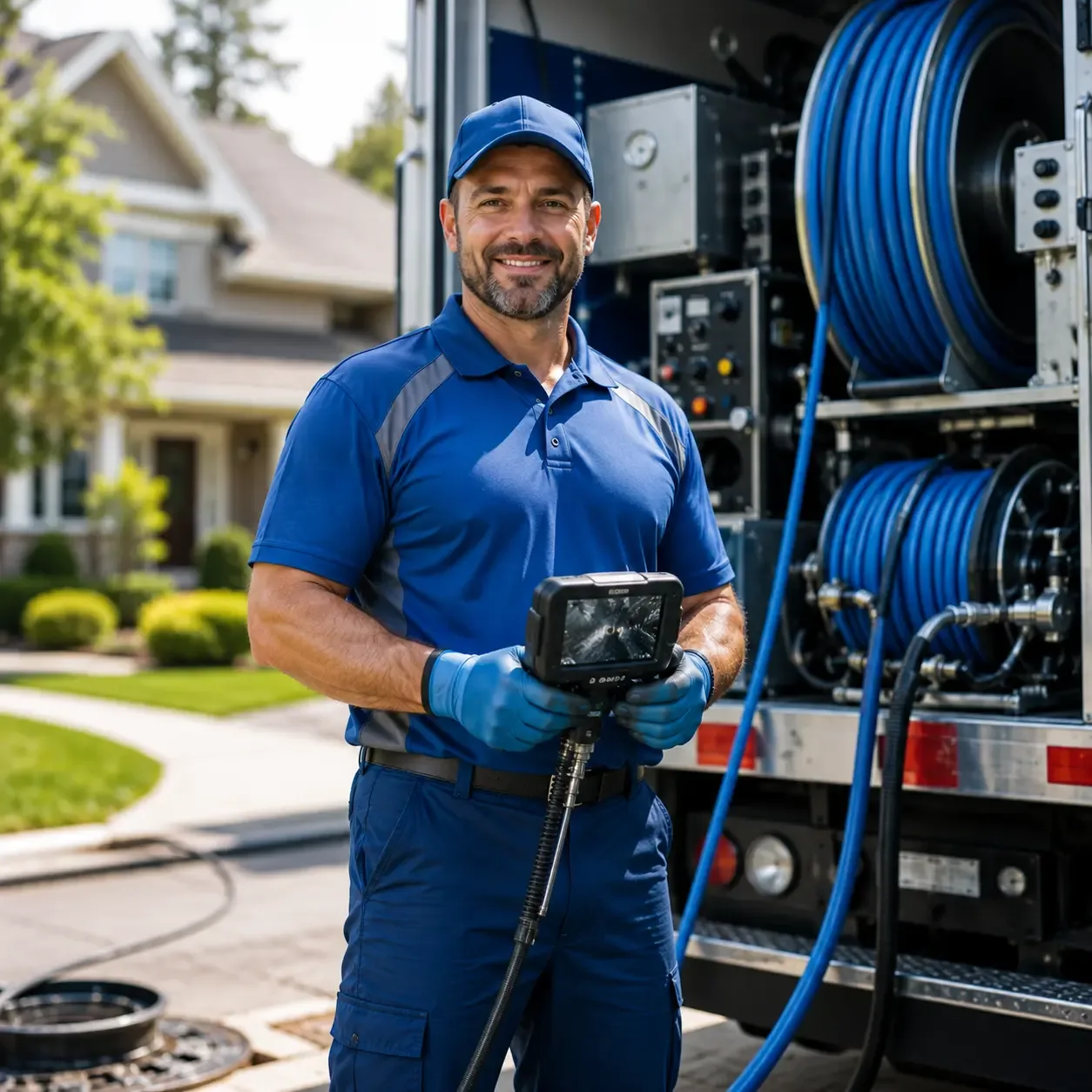 Local outdoor drain cleaning specialists in Eldorado, IL